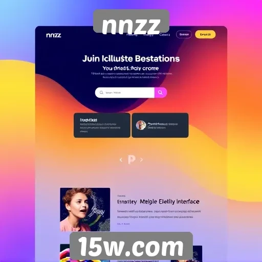 Análise da interface do site nnzz